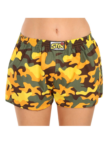 Styx Set od tri - ženske gaće Styx art klasična guma šarene