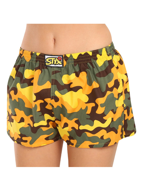 Styx Set od tri - ženske gaće Styx art klasična guma šarene