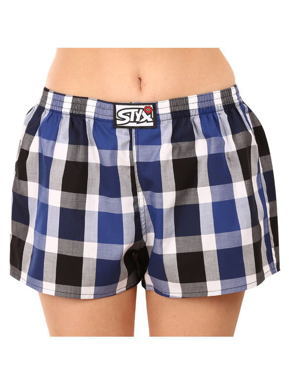 Styx Set od tri - ženske gaće Styx klasična guma šarene