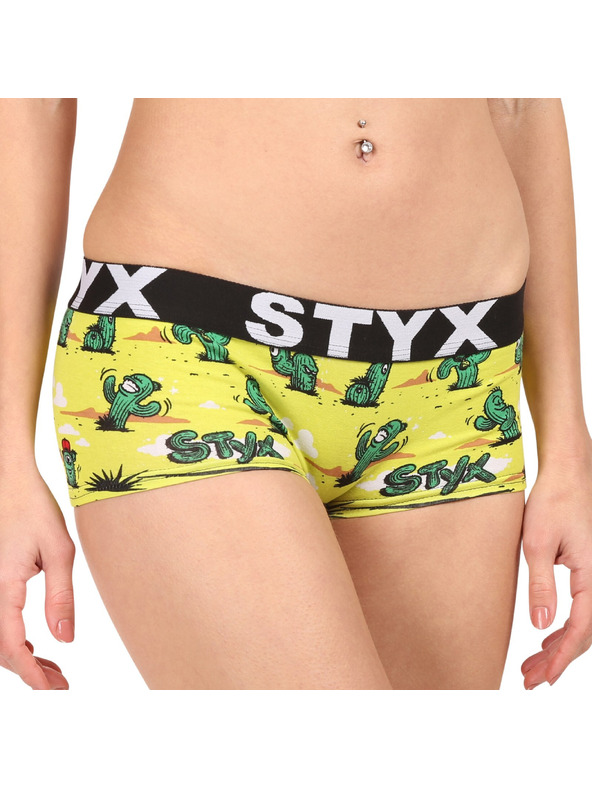 Styx Ženske gaće Styx art sa nogavicama kaktusy
