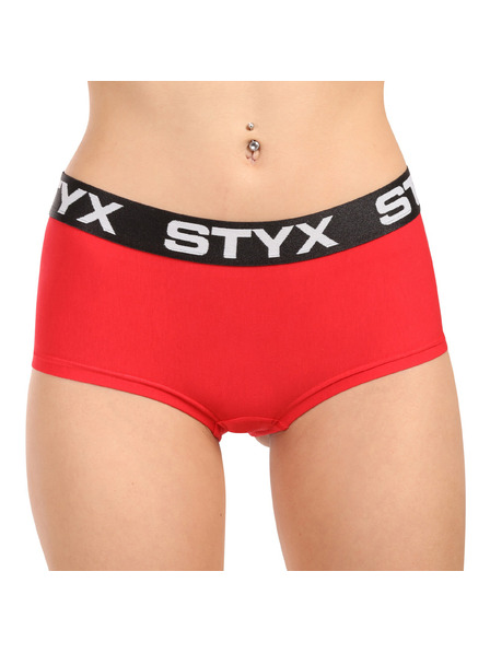 Styx Ženske gaće Styx sa nogavicama crvene