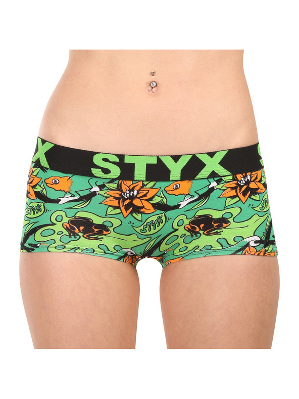 Styx Ženske gaćice Styx art s nogovičkom tropic