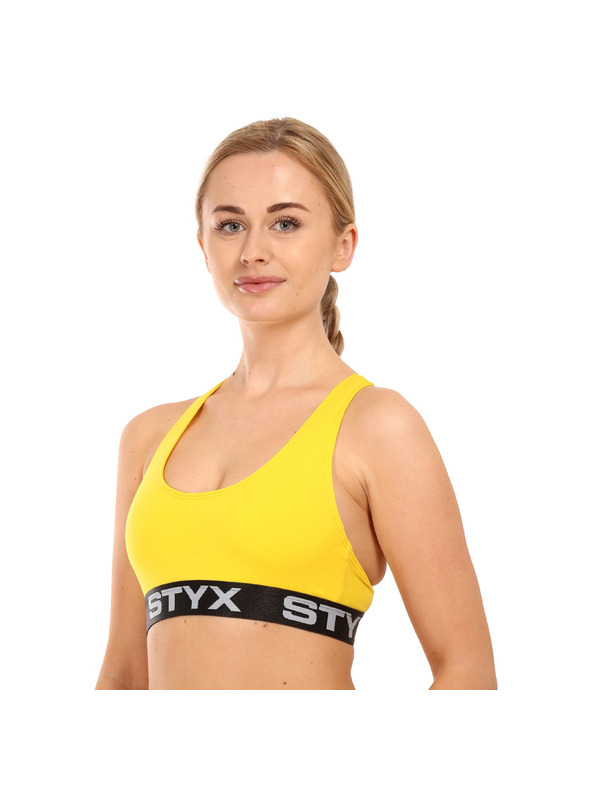 Styx Ženski grudnjak Styx sport žuta