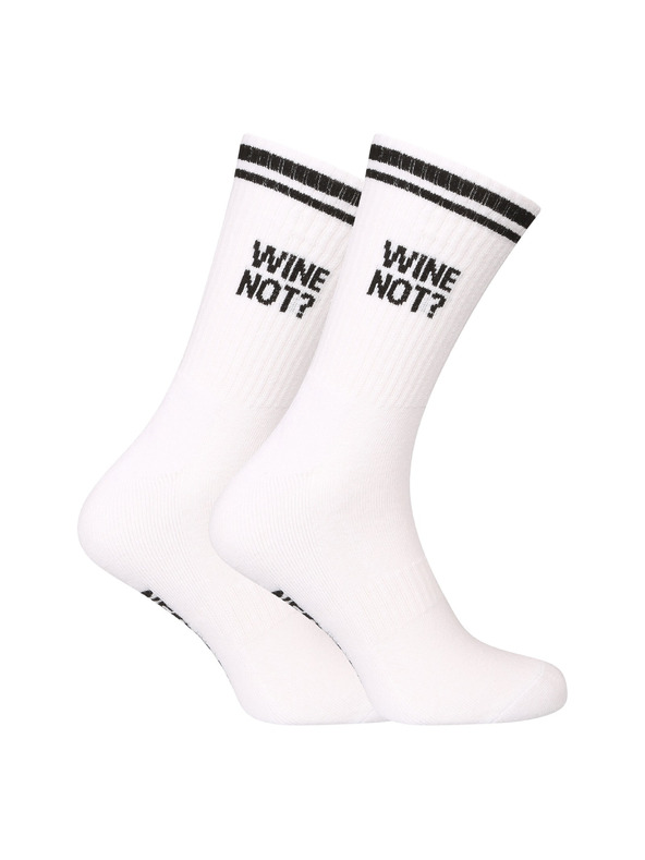 Nedeto Čarape Nedeto sportske visoke Wine not? bijele