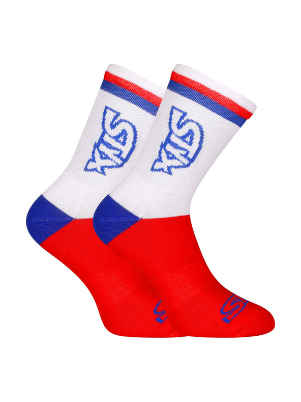 Styx Sada od tri - čarape Styx visoke crvene trikolor