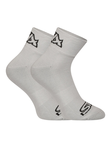 Styx Sada od pet - čarape Styx do gležnja sive