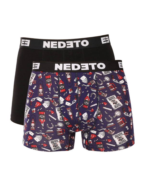 Nedeto Sada od dva - muške bokserice Nedeto višebojne