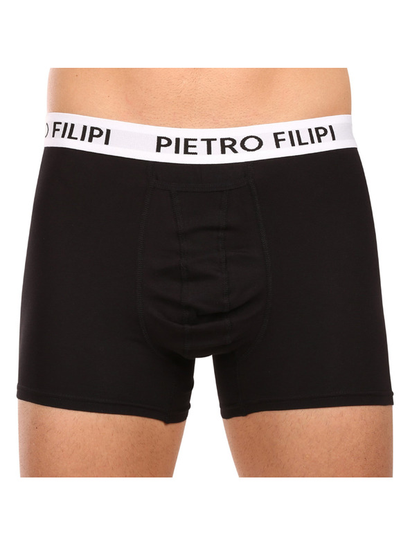 Pietro Filipi Komplet od dvije - muške boksačice Pietro Filipi držač za lopte crne boje