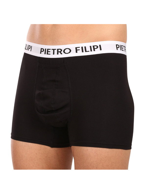 Pietro Filipi Komplet od dvije - muške boksačice Pietro Filipi držač za lopte crne boje