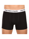 Pietro Filipi Komplet od tri - muške boxer gaćice Pietro Filipi crne