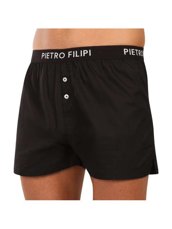 Pietro Filipi Komplet od dva - muške kratke hlače Pietro Filipi crne