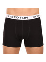 Pietro Filipi Komplet od tri - muške boxer gaćice Pietro Filipi crne