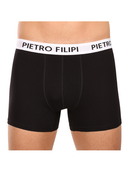 Pietro Filipi Komplet od tri - muške boxer gaćice Pietro Filipi crne