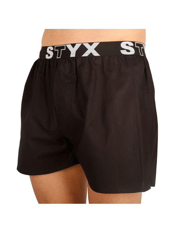 Styx Muške kratke hlače Styx sportska guma crne
