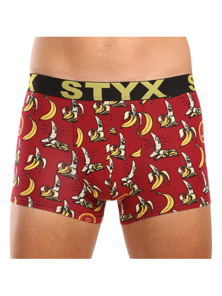 Styx Muške boxer gaćice Styx art sportska guma banane