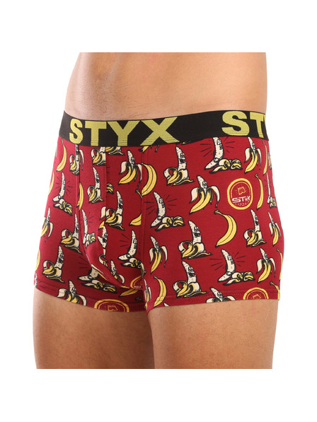 Styx Muške boxer gaćice Styx art sportska guma banane
