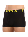 Styx Muške boxer gaćice Styx sportska guma crne