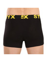 Styx Muške boxer gaćice Styx sportska guma crne