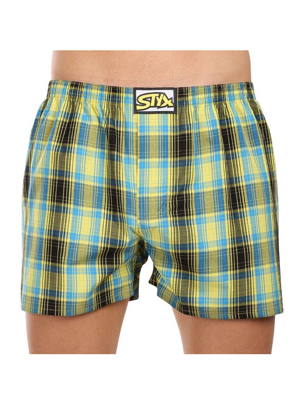 Styx Muške kratke hlače Styx classic gumene oversized višebojne
