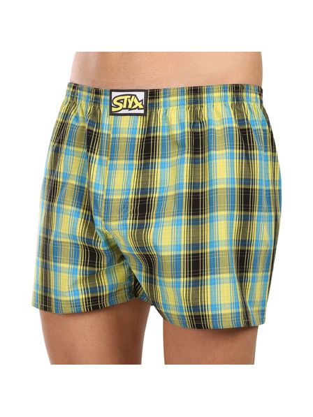 Styx Muške kratke hlače Styx classic gumene oversized višebojne