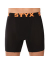 Styx Muške bokserice Styx long sportska guma crne