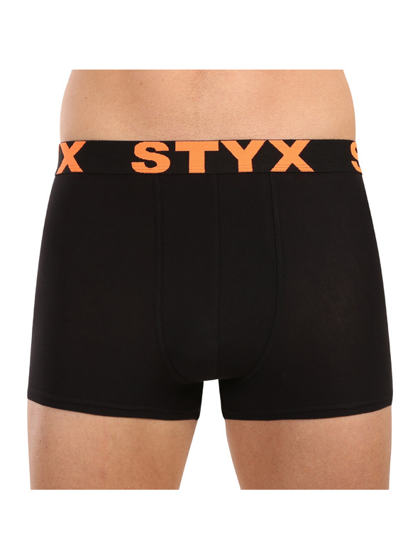 Styx Muške boxer gaćice Styx sportska guma crne