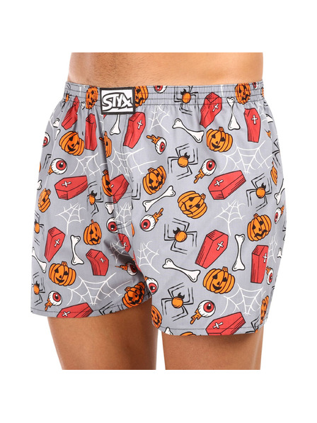 Styx Muške gaće Styx art klasičan elastičan pojas nadveličina Halloween lijesovi