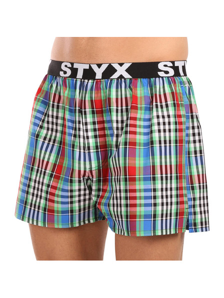 Styx Muške kratke hlače Styx sportske gumene višebojne