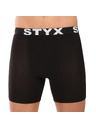 Styx Kompletan od deset - muške boksarice Styx long sportski elastičan pojas crne