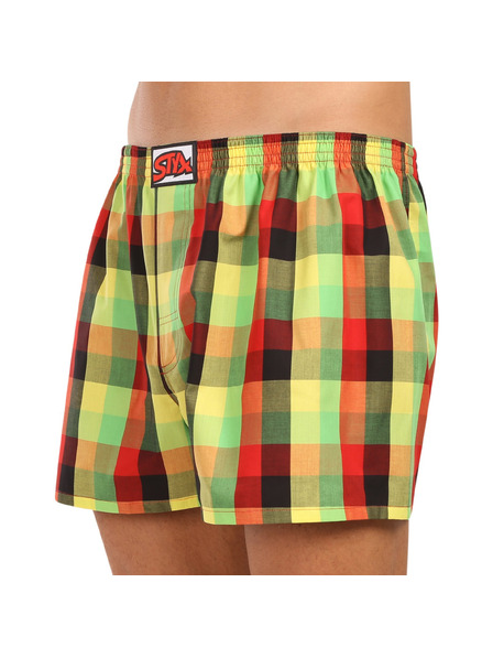 Styx Muške kratke hlače Styx classic gumene oversized višebojne