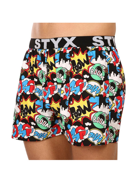Styx Muške gaće Styx art sportski elastičan pojas OMG