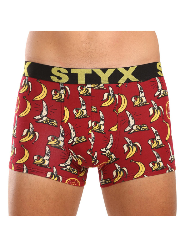 Styx Kompletan od tri - muške boksarice Styx art sportski elastičan pojas šarene