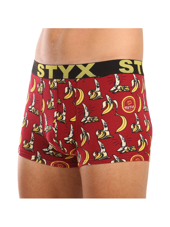 Styx Kompletan od tri - muške boksarice Styx art sportski elastičan pojas šarene