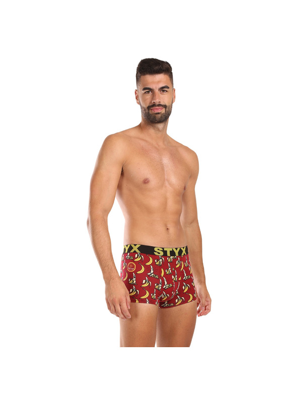 Styx Kompletan od tri - muške boksarice Styx art sportski elastičan pojas šarene