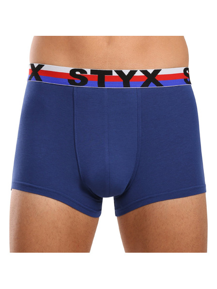 Styx Kompletan od tri - muške boksarice Styx sportski elastičan pojas tamno plave trobojka
