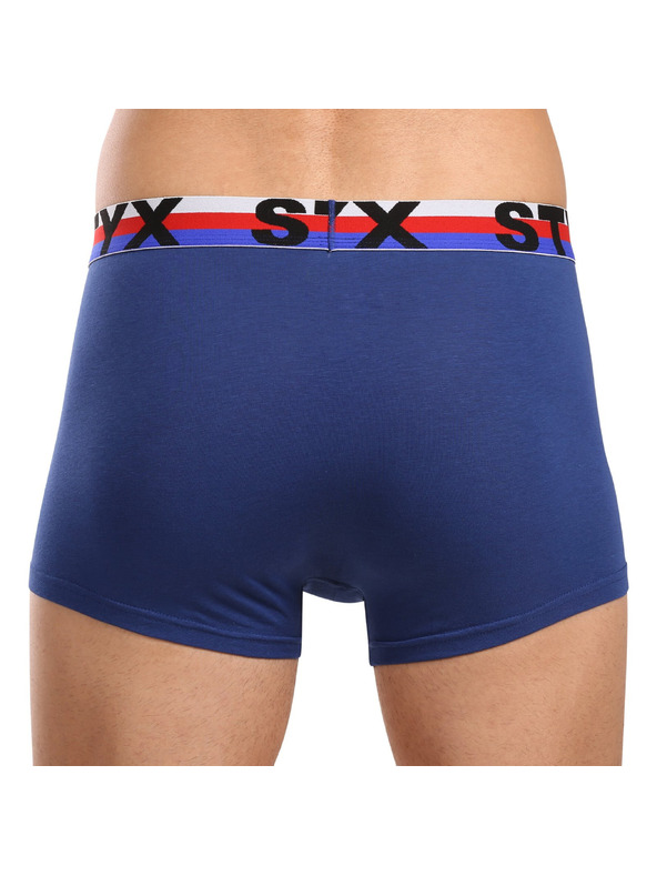 Styx Kompletan od tri - muške boksarice Styx sportski elastičan pojas tamno plave trobojka