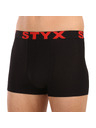 Styx Muške boxer gaćice Styx sportska guma crne