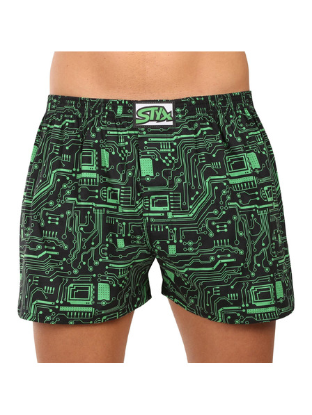 Styx Muške gaće Styx art klasičan elastičan pojas tiskač