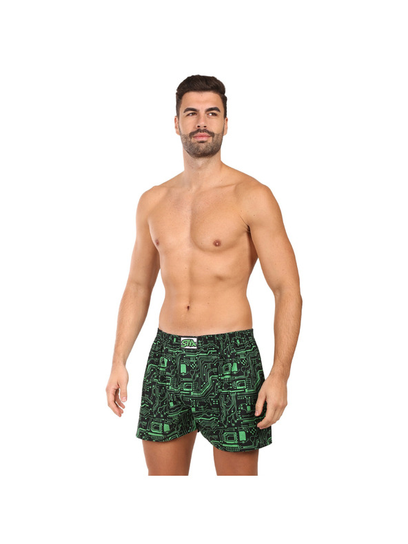 Styx Muške gaće Styx art klasičan elastičan pojas tiskač