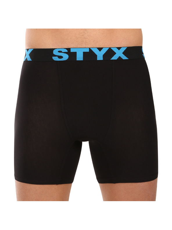 Styx Kompletan od pet - muške boksarice Styx long sportski elastičan pojas crne