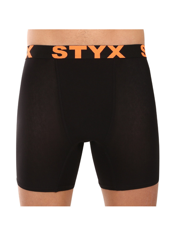 Styx Kompletan od pet - muške boksarice Styx long sportski elastičan pojas crne