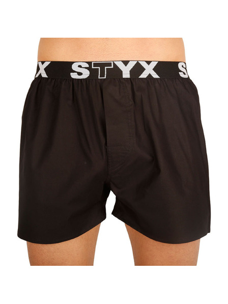 Styx Set od tri - muške gaće Styx sportski elastični gumeni pojas crna