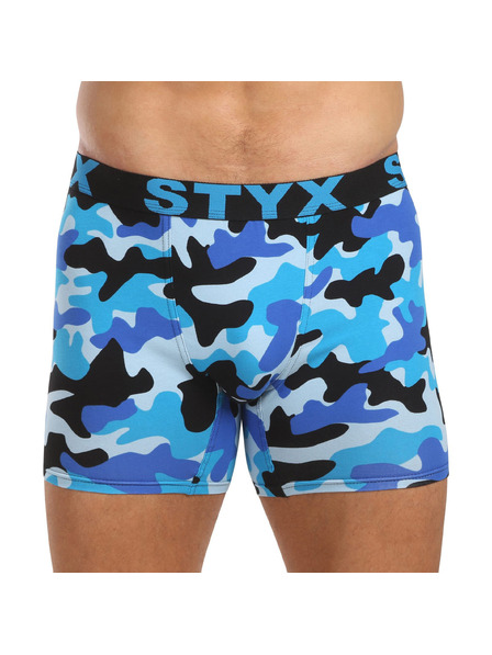 Styx Komplet od šest - muške boxer gaćice Styx long art sportska guma višebojne