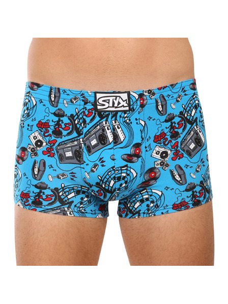 Styx Muške bokserice Styx art klasični elastični gumeni pojas glazba