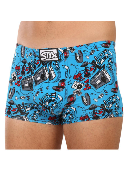 Styx Muške bokserice Styx art klasični elastični gumeni pojas glazba