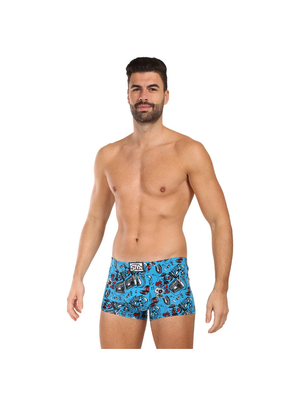 Styx Muške bokserice Styx art klasični elastični gumeni pojas glazba