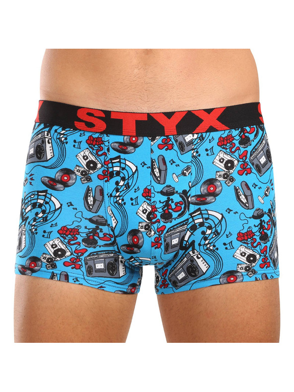 Styx Kompletan od tri - muške boksarice Styx art sportski elastičan pojas šarene