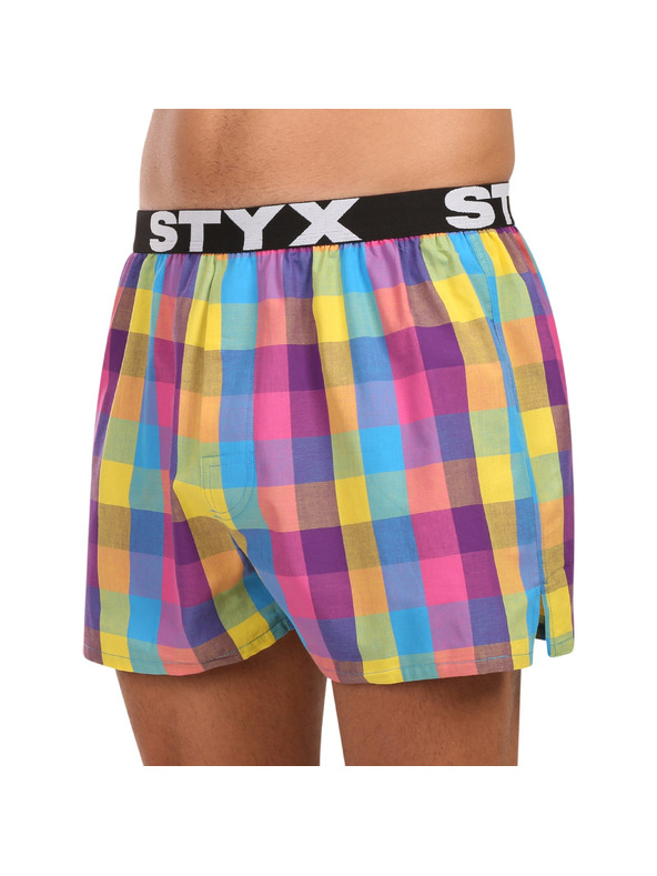 Styx Komplet od tri - muške kratke hlače Styx sportska guma višebojne