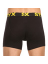 Styx Kompletan od deset - muške boksarice Styx long sportski elastičan pojas crne