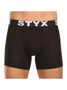 Styx Kompletan od deset - muške boksarice Styx long sportski elastičan pojas crne